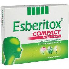 ESBERITOX COMPACT tablets, 20 pcs