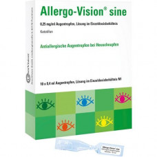 ALLERGO-VISION Sine 0.25 mg/ml AT in the single-hand., 10x0.4 ml
