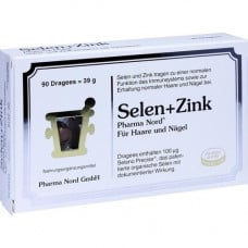 SELEN+ZINK Pharma Nord Dragees, 90 pcs