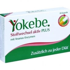 YOKEBE Plus metabolism actively capsules, 28 pcs
