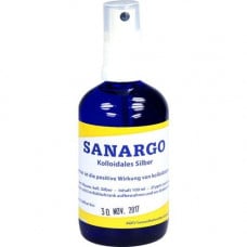 SANARGO Colloidal silver spray bottle, 100 ml