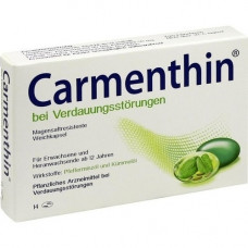 CARMENTHIN for digestive disorders MSR.Werbkaps., 14 pcs