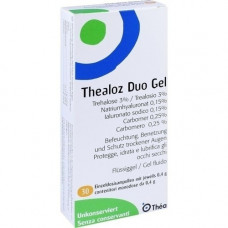 THEALOZ Duo eye gel, 30x0.4 g