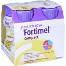 FORTIMEL Compact 2.4 banana taste, 4x125 ml
