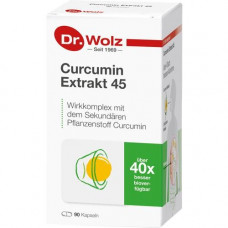 CURCUMIN EXTRAKT 45 Dr.Wolz Kapseln, 90 pcs