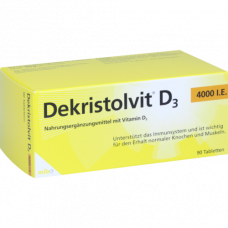 DEKRISTOLVIT D3 4,000 I.E. Tablets, 90 pcs