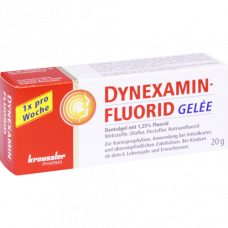 DYNEXAMINFLUORID Jelle dental gel, 20 g