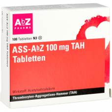 ASS Abbey TAH Tablets, 100 pcs