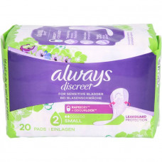 ALWAYS Discreet Incontinence Investl.small, 20 pcs