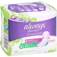 ALWAYS Discreet Incontinence Investl.small Plus, 16 pcs