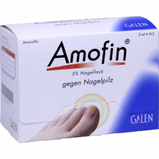 AMOFIN 5% nail polish, 5 ml