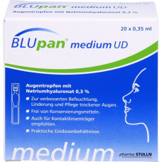 BLUPAN Medium UD eye drops, 20x0.35 ml