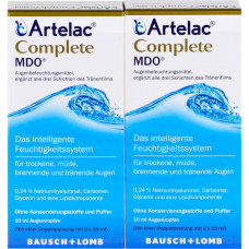 ARTELAC Complete MDO Eye drops, 2x10 ml