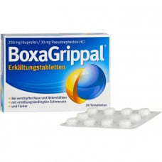 BOXAGRIPPAL Cold tablets 200 mg/30 mg fta, 20 pcs