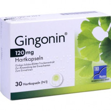 GINGONIN 120 mg hard capsules, 30 pcs