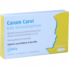 CARUM CARVI Baby Kümmelzäpfchen, 10 pcs