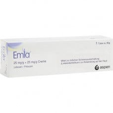 EMLA 25 mg/g + 25 mg/g cream, 30 g