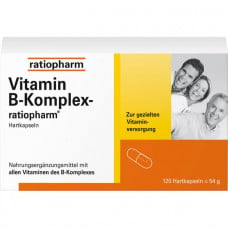 Vitamin B Komplex ratiopharm 120 Kapseln 13352373 