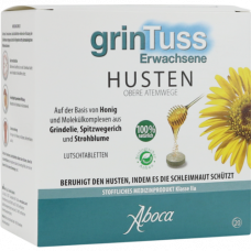 GRINTUSS adults with poliresin tablets, 30 g