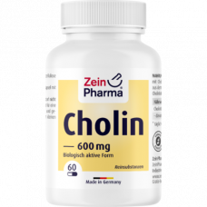 CHOLIN 600 mg purely from Litartrat Veg.kapseln, 60 pcs
