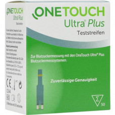 ONE TOUCH Ultra Plus test strips, 1x50 pcs
