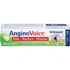 TETESEPT Anginovoice neck throat voice sutschtab., 20 pcs