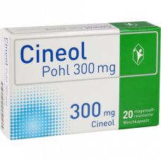CINEOL Pohl 300 mg of gastrointestinal capsules, 20 pcs
