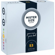 MISTER Size 53 condoms, 36 pcs