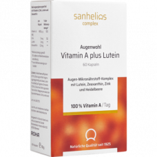 SANHELIOS In the way, vitamin A plus lutein capsules, 60 pcs