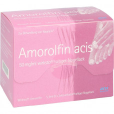 AMOROLFIN Acis 50 mg/ml active ingredient stop, nail polish, 6 ml