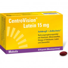 CENTROVISION Lutein 15 mg capsules, 30 pcs