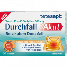 TETESEPT Diarrhea acute tablets, 20 pcs