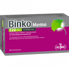 BINKO Memo 120 mg film -coated tablets, 30 pcs