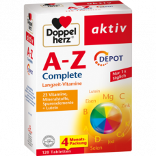 DOPPELHERZ A-Z Complete Depot tablets, 120 pcs