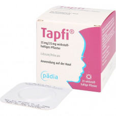TAPFI 25 mg/25 mg of active ingredient pavement, 20 pcs