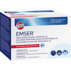 EMSER Inhalation solution Hyperton 4%, 20x5 ml