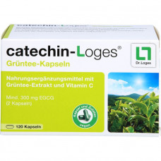 CATECHIN-Loges Grüntee capsules, 120 pcs