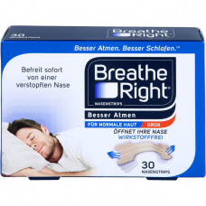 BESSER Breathe Breathe Right Nasenpfl. Groß Beige, 30 pcs