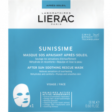LIERAC Sunissime calming after sun SOS Mask, 1x18 ml