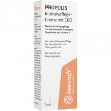 BEECRAFT Propolis CBD Intensive care cream, 75 ml