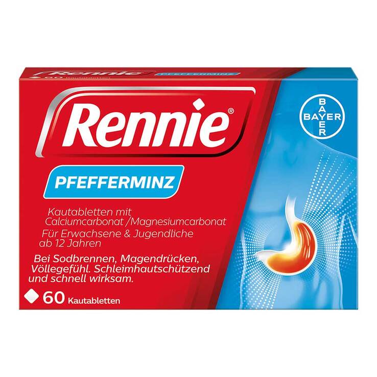 Delivery service from Germany - RENNIE Chewable tablets, 60 pcs