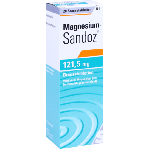 Delivery service from Germany MAGNESIUM SANDOZ 121.5 mg effervescent