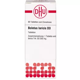 BOLETUS LARICIS D 3 tablets, 80 pcs
