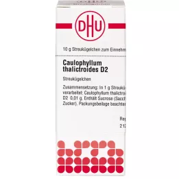 CAULOPHYLLUM THALICTROIDES D 2 Globuli, 10 g