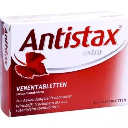 ANTISTAX Extra Venenkablets, 60 pcs