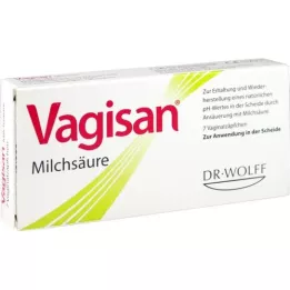 VAGISAN Milchsäure Vaginalzäpfchen, 7 St