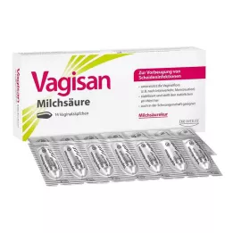 VAGISAN Lactic acid vaginal suppositories, 14 hours