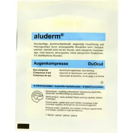 ALUDERM Eye compresses duocul steril, 1 pcs