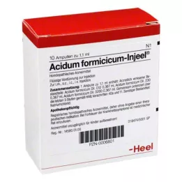 ACIDUM FORMICICUM INJEEL ampoules, 10 pcs