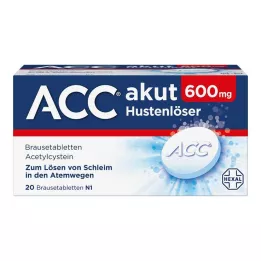 ACC Acute 600 effervescent tablets, 20 hours